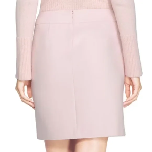 WHITE HOUSE BLACK MARKET Pink Skirt Size 12 - Picture 3 of 8